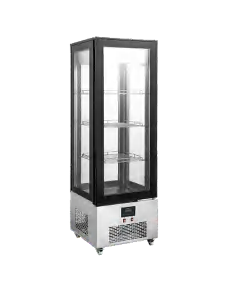Upright Automatic Defrost Four Sided Glass Display Coolers XC-440C