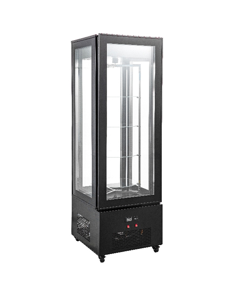 Four Sided Glass Display Upright Coolers With Ventilated Cooling System XC-440X